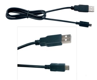 سیم اتصال سریع کابل شارژ میکرو ، کابل USB 2 متری سیاه