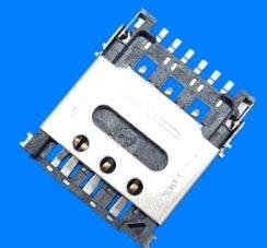 اتصال سوکت سیم کارت سیم کارت نانو 6P 7P 1.50 mm